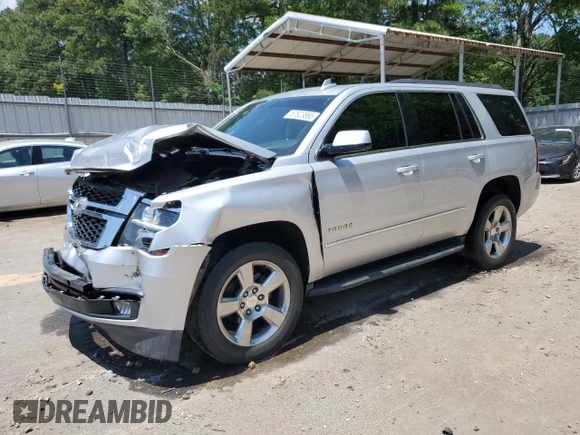 2017 Chevrolet Tahoe LS with VIN 1GNSCAKC4HR403104, listed as a Copart auction lot 57823865 with 185,407 mi miles and Salvage title. Bid and sale history available at DreamBid. Image 1.
