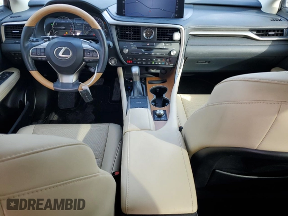 2022 Lexus RX with VIN 2T2HZMAA7NC254417, listed as a Copart auction lot 44433095 with 26,926 mi miles and Salvage Title. Bid and sale history available at carsss.com. Image 8.