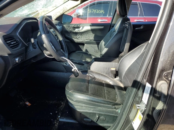 2020 Ford Escape SEL z VIN 1FMCU9H98LUA39419, wystawiony jako Copart lot #51360235 z przebiegiem 99 012 mil mil oraz Czysty tytuł • Clean title. Historia ofert i sprzedaży dostępna na DreamBid. Obrazek 7.