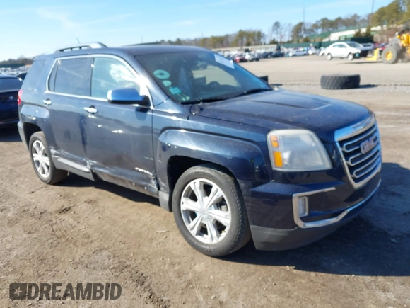 2017 GMC Terrain SLT with VIN 2GKFLUE38H6108031, listed as a IAAI auction lot 41711477 with 128,277 mi miles. Bid and sale history available at carsss.com. Image 1.