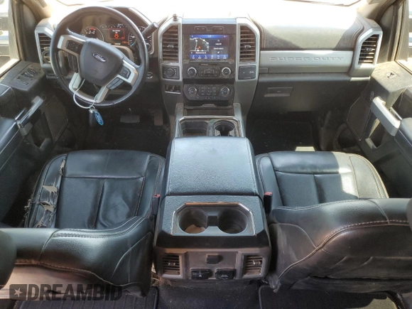 2021 Ford F-350 XL with VIN 1FT8W3BT1MEC69708, listed as a Copart auction lot 56928725 with 106,637 mi miles and Salvage title. Bid and sale history available at DreamBid. Image 8.