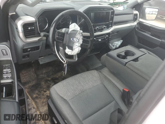 2022 Ford F-150 XL with VIN 1FTFW1E82NFA51713, listed as a Copart auction lot 54581755 with 69,966 mi miles and Salvage Title. Bid and sale history available at DreamBid. Image 8.