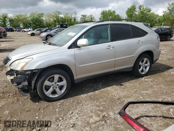 2004 Lexus RX 330 with VIN 2T2HA31U24C018543, listed as a Copart auction lot 55978525 with 159,968 mi miles and Salvage Title. Bid and sale history available at DreamBid. Image 1.