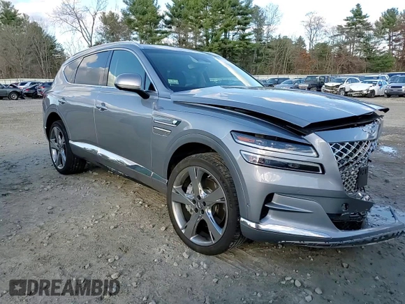 2024 Genesis GV80 z VIN KMUHCESC4RU180889, wystawiony jako Copart lot #80381564 z przebiegiem 18 919 mil mil oraz Szkoda całkowita • Salvage title. Historia ofert i sprzedaży dostępna na DreamBid. Obrazek 12.