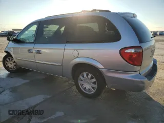 2007 Chrysler Town & Country LWB Touring with VIN 2A4GP54L57R258844, listed as a Copart auction lot 88351265 with 141,521 mi miles and Salvage Title. Bid and sale history available at carsss.com. Image 2.