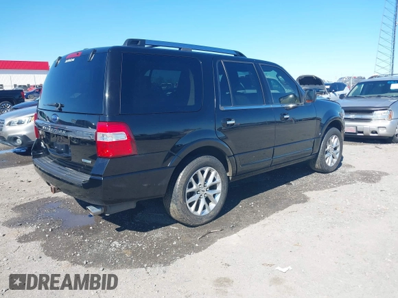 2017 Ford Expedition Limited z VIN 1FMJU1KT7HEA40933, wystawiony jako IAAI lot #41674138 z przebiegiem Nie podano mil oraz . Historia ofert i sprzedaży dostępna na DreamBid. Obrazek 4.