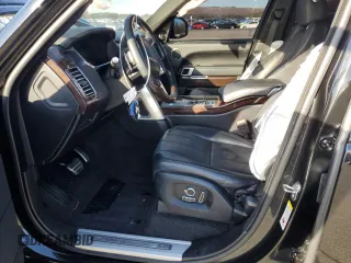 2017 Land Rover Range Rover with VIN SALGS5FE2HA322100, listed as a Copart auction lot 84340194 with 77,364 mi miles and Salvage title. Bid and sale history available at DreamBid. Image 7.