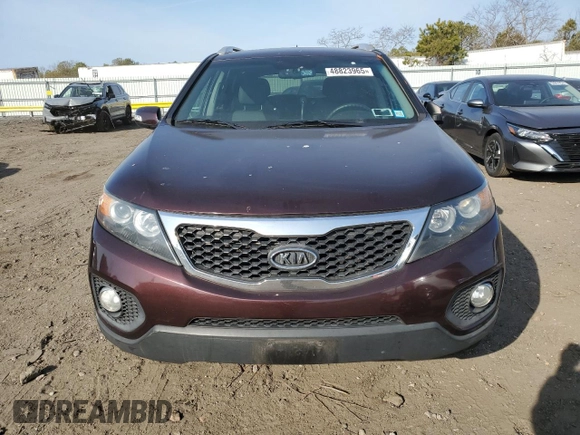 2013 Kia Sorento LX with VIN 5XYKT4A24DG387790, listed as a Copart auction lot 48823965 with 169,915 mi miles and Clean Title. Bid and sale history available at carsss.com. Image 5.