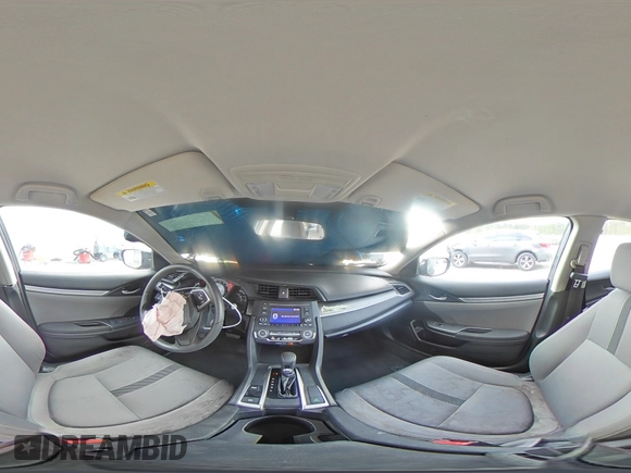 2017 Honda Civic LX with VIN 19XFC2F53HE033738, listed as a Copart auction lot 51534615 with 129,960 mi miles and Salvage Title. Bid and sale history available at DreamBid. Image 14.