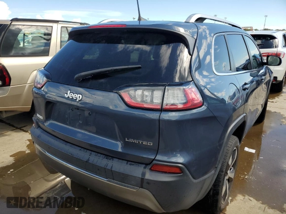 2019 Jeep Cherokee Limited with VIN 1C4PJLDB7KD434047, listed as a Copart auction lot 73723024 with Not provided miles and Non repairable. Bid and sale history available at DreamBid. Image 6.