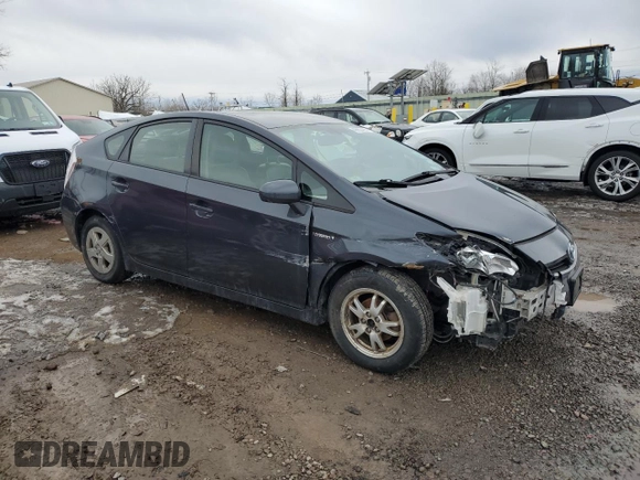2010 Toyota Prius II with VIN JTDKN3DU0A0151348, listed as a Copart auction lot 48869465 with 117,056 mi miles and Salvage Title. Bid and sale history available at DreamBid. Image 4.