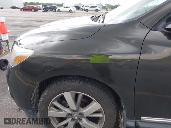 2016 Nissan Pathfinder Platinum with VIN 5N1AR2MM1GC601280, listed as a IAAI auction lot 42169483 with 179,332 mi miles. Bid and sale history available at carsss.com. Image 17.