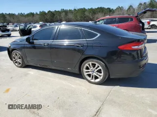 2019 Ford Fusion SEL with VIN 3FA6P0CD9KR270731, listed as a Copart auction lot 46857665 with 89,232 mi miles and Salvage Title. Bid and sale history available at carsss.com. Image 2.