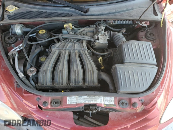 2002 Chrysler PT Cruiser Limited with VIN 3C8FY68B62T310752, listed as a Copart auction lot 64825614 with 156,676 mi miles and Salvage Title. Bid and sale history available at carsss.com. Image 12.