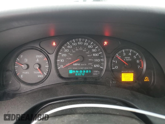 2004 Chevrolet Monte Carlo LS with VIN 2G1WW12E649443202, listed as a Copart auction lot 79509924 with 83,072 mi miles and Salvage Title. Bid and sale history available at carsss.com. Image 9.