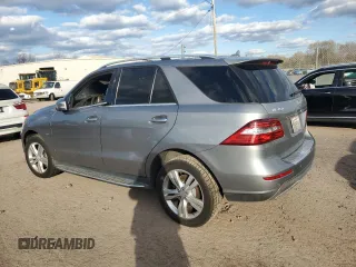 2012 Mercedes-Benz M 350 with VIN 4JGDA5HB4CA023471, listed as a Copart auction lot 52290535 with Not Provided miles and Salvage Title. Bid and sale history available at DreamBid. Image 2.