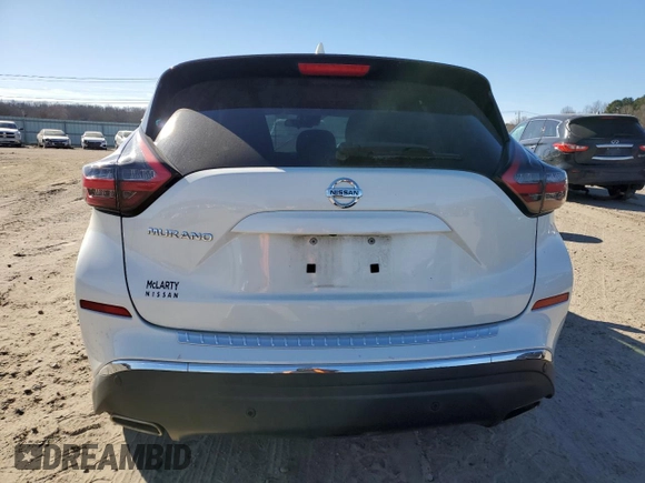 2020 Nissan Murano S with VIN 5N1AZ2AJ2LN146531, listed as a Copart auction lot 47012985 with 96,039 mi miles and Salvage Title. Bid and sale history available at DreamBid. Image 6.
