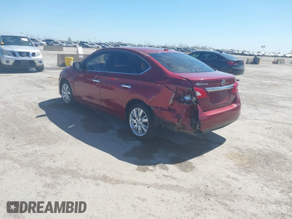 2015 Nissan Sentra SV with VIN 3N1AB7AP4FY248241, listed as a IAAI auction lot 41823236 with 126,752 mi miles and . Bid and sale history available at DreamBid. Image 3.
