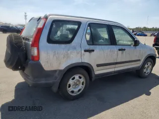 2006 Honda CR-V LX with VIN JHLRD68566C005857, listed as a Copart auction lot 54113335 with 97,360 mi miles and Clean Title. Bid and sale history available at carsss.com. Image 3.
