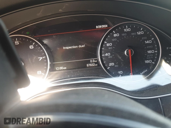 2016 Audi A6 2.0T Premium with VIN WAUCFAFC7GN075226, listed as a Copart auction lot 74094564 with 87,832 mi miles and Salvage Title. Bid and sale history available at carsss.com. Image 9.