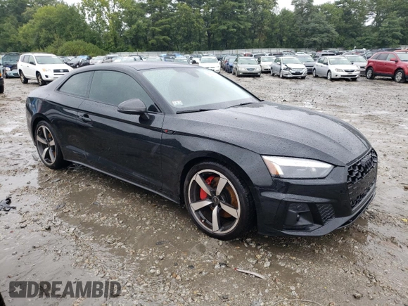 2023 Audi A5 S line Premium Plus z VIN WAUTAAF52PA046532, wystawiony jako Copart lot #64946183 z przebiegiem 4 819 mil mil oraz . Historia ofert i sprzedaży dostępna na DreamBid. Obrazek 4.