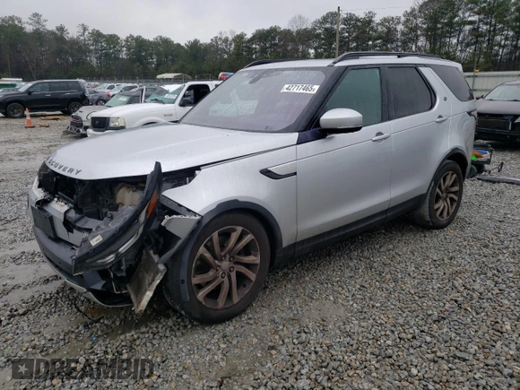 2017 Land Rover Discovery HSE with VIN SALRRBBV2HA041469, listed as a Copart auction lot 42717465 with 102,562 mi miles and Salvage Title. Bid and sale history available at DreamBid. Image 1.