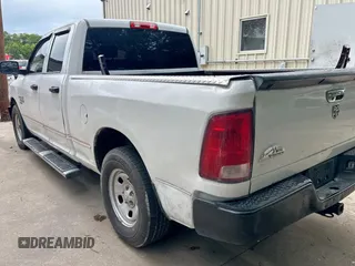 2020 Ram 1500 Tradesman with VIN 1C6RR6FG7LS116719, listed as a Copart auction lot 63862755 with 106,532 mi miles and Clean title. Bid and sale history available at DreamBid. Image 3.