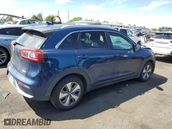 2018 Kia Niro FE with VIN KNDCB3LC3J5153586, listed as a Copart auction lot 67864184 with 86,574 mi miles and Salvage Title. Bid and sale history available at carsss.com. Image 3.