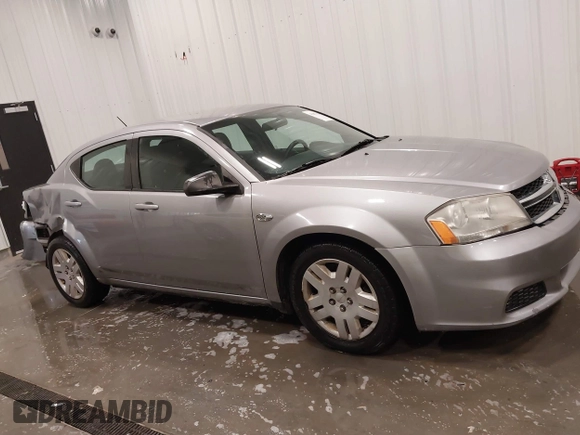 2014 Dodge Avenger SE with VIN 1C3CDZAB4EN148429, listed as a IAAI auction lot 41687320 with 149,084 mi miles and . Bid and sale history available at DreamBid. Image 14.