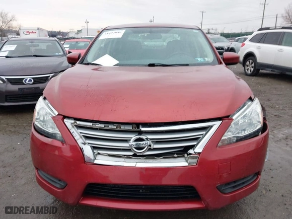 2015 Nissan Sentra SV with VIN 3N1AB7AP6FY320508, listed as a IAAI auction lot 41402046 with 1 mi miles. Bid and sale history available at carsss.com. Image 12.