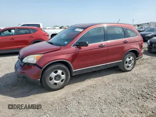 2008 Honda CR-V LX z VIN JHLRE38348C015297, wystawiony jako Copart lot #57034765 z przebiegiem 159 066 mil mil oraz Szkoda całkowita • Salvage title. Historia ofert i sprzedaży dostępna na DreamBid. Obrazek 1.