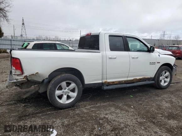 2014 Ram 1500 SLT with VIN 1C6RR7GT4ES103656, listed as a Copart auction lot 46867595 with 399,392 mi miles and Salvage title. Bid and sale history available at DreamBid. Image 3.