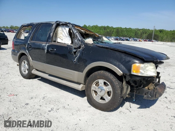2004 Ford Expedition Eddie Bauer with VIN 1FMEU17W84LB72089, listed as a Copart auction lot 53442145 with Not provided miles and Salvage title. Bid and sale history available at DreamBid. Image 4.