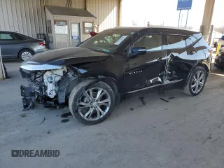 2020 Chevrolet Blazer Premier with VIN 3GNKBLRS8LS580997, listed as a Copart auction lot 47553255 with 46,373 mi miles and Salvage title. Bid and sale history available at DreamBid. Image 1.
