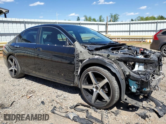 2015 Honda Accord Sport with VIN 1HGCR2F5XFA008516, listed as a Copart auction lot 52334135 with 195,896 mi miles and Salvage Title. Bid and sale history available at DreamBid. Image 4.