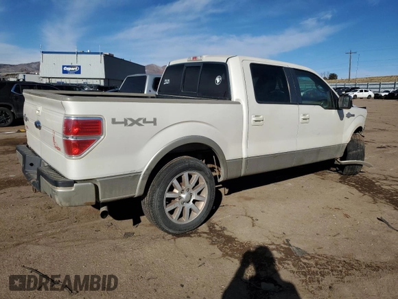 2009 Ford F-150 XL with VIN 1FTPW14V29KA73056, listed as a Copart auction lot 45048505 with 257,907 mi miles and Salvage Title. Bid and sale history available at carsss.com. Image 3.