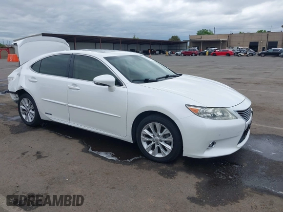 2014 Lexus ES 300h with VIN JTHBW1GG5E2064531, listed as a IAAI auction lot 42119900 with 210,354 mi miles and . Bid and sale history available at DreamBid. Image 1.