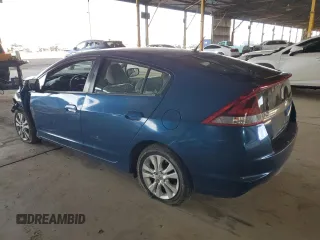 2013 Honda Insight EX with VIN JHMZE2H71DS006758, listed as a Copart auction lot 55296825 with 174,046 mi miles and Salvage title. Bid and sale history available at DreamBid. Image 2.