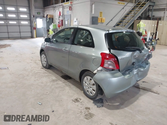 2008 Toyota Yaris with VIN JTDJT923485176488, listed as a IAAI auction lot 41866638 with 129,612 mi miles. Bid and sale history available at carsss.com. Image 3.