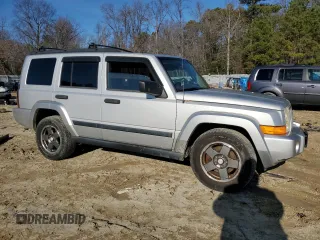 2006 Jeep Commander z VIN 1J8HG48N26C155767, wystawiony jako Copart lot #85277654 z przebiegiem 166 693 mil mil oraz Szkody całkowita. Historia ofert i sprzedaży dostępna na DreamBid. Obrazek 4.