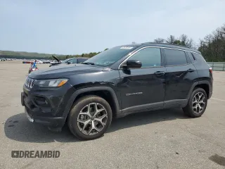 2025 Jeep Compass Limited с VIN 3C4NJDCN1ST502295, выставлен на аукционе Copart как лот 60655365 с пробегом 2 338 миль миль и Списание • Salvage title. История ставок и продаж доступна на DreamBid. Изображение 1.