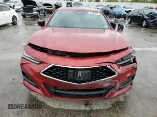 2021 Acura TLX Technology with VIN 19UUB5F42MA008752, listed as a Copart auction lot 51679665 with Not provided miles and Salvage title. Bid and sale history available at DreamBid. Image 5.
