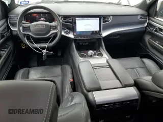 2023 Jeep Grand Wagoneer with VIN 1C4SJVEJ0PS545778, listed as a Copart auction lot 43925725 with 27,771 mi miles and Salvage title. Bid and sale history available at DreamBid. Image 8.