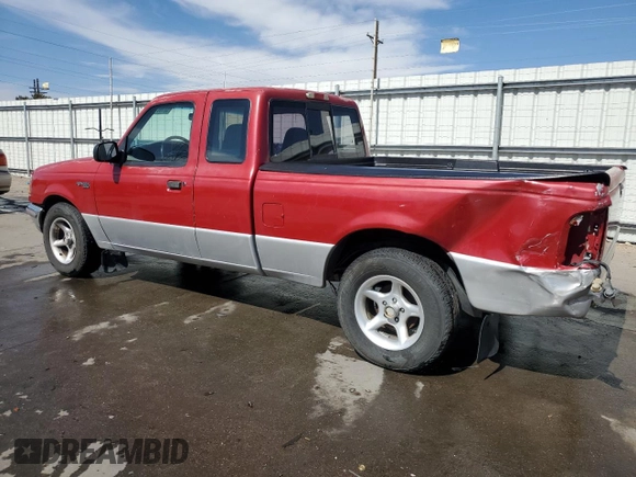 1995 Ford Ranger Splash with VIN 1FTCR14U0SPA93361, listed as a Copart auction lot 53106145 with 118,474 mi miles and Salvage Title. Bid and sale history available at carsss.com. Image 2.