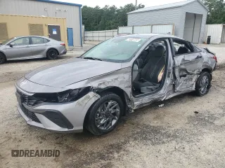 2024 Hyundai Elantra SEL with VIN KMHLM4DG9RU780274, listed as a Copart auction lot 62518085 with 33,363 mi miles and Non repairable. Bid and sale history available at DreamBid. Image 1.