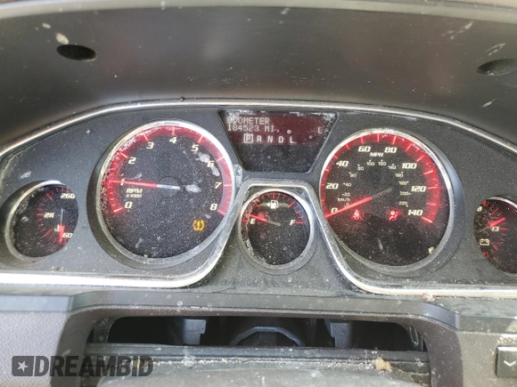 2014 GMC Acadia Denali with VIN 1GKKRTKD7EJ307333, listed as a Copart auction lot 49656815 with 184,523 mi miles and Salvage Title. Bid and sale history available at carsss.com. Image 9.