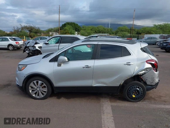 2018 Buick Encore Preferred with VIN KL4CJASB7JB646523, listed as a IAAI auction lot 41503826 with 80,760 mi miles and . Bid and sale history available at carsss.com. Image 14.