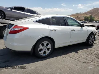 2011 Honda Accord Crosstour EX-L with VIN 5J6TF1H58BL002155, listed as a Copart auction lot 65164204 with 194,637 mi miles and Salvage Title. Bid and sale history available at carsss.com. Image 3.