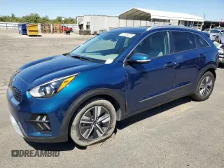 2020 Kia Niro EX Premium with VIN KNDCE3LC5L5400035, listed as a Copart auction lot 67534224 with 27,212 mi miles and Salvage Title. Bid and sale history available at carsss.com. Image 1.