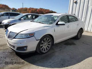 2012 Lincoln MKS EcoBoost with VIN 1LNHL9FT2CG800080, listed as a Copart auction lot 76523894 with 78,276 mi miles and Salvage title. Bid and sale history available at DreamBid. Image 1.